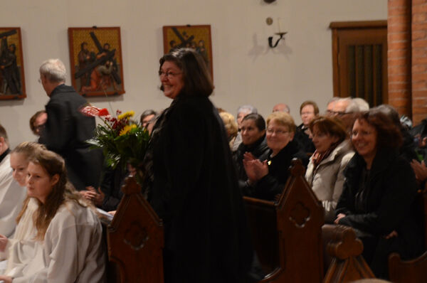 Verabschiedung Frau Ludwig
Begrüßung Pfarrer Rust